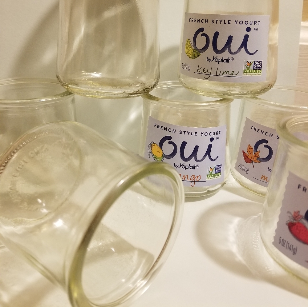 *for @tfamj* - 25 Oui yogurt *jars*